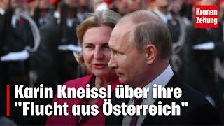 Karin Kneissl über ihre „Flucht aus Österreich“ | krone.tv NEWS