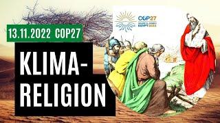 COP27 - religiöse Klimabuße am 13.11.22 auf dem Berg Sinai und die neuen 10 Gebote