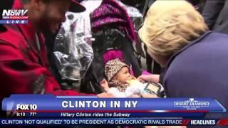 A Baby met Hillary Clinton and the Reaction is priceless