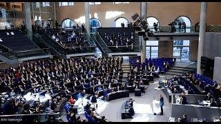 Versteckte Botschaften Merz-Rede im Deutschen Bundestag (27.02.2022): Krieg in Europa. Quelle: Deuts