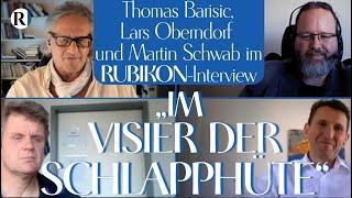 RUBIKON: Im Gespräch: „Im Visier der Schlapphüte“(T. Barisic, L. Oberndorf, M. Schwab & W.v. Rossum)