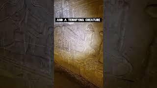 Ancient Light Bulb and Terrifying Creature under the Hathor Temple, Egypt
