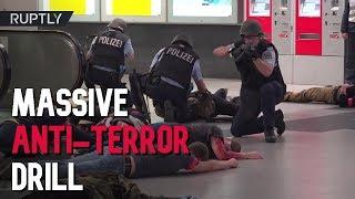 German cops carry out 'the largest counter-terrorism drill in 20 years'