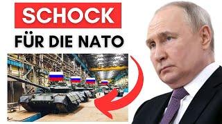 NATO-Panik: Massenproduktion neuer Panzer in russischer Waffenfabrik!
