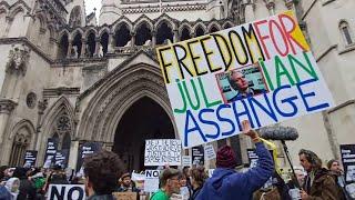 Julian Assange Extradition Hearing in London High Court