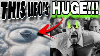 "MASSIVE" UFO Freaks Out ENTIRE AIRPLANE! (Best New Alien Videos 2024)