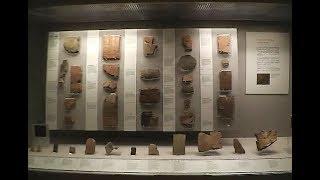King Ashurbanipal's Royal Library Tablets (with descriptions) at the British Museum London