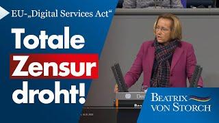 Beatrix von Storch (AfD) - Die totale Zensur droht!