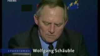 R. I. P Wolfgang Schäuble (Verstorben 81.)und die 100.000 Mark aus dem schwarzen Koffer. NDR Panoram