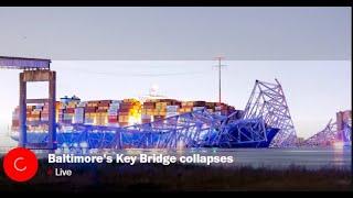 Francis Scott Key Bridge Collapse!