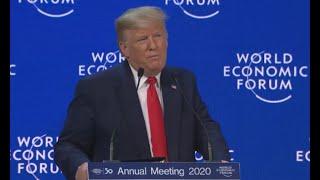 Davos: Trump lehnt "Untergangspropheten" des Klimawandels ab – "Es ist die Zeit des Optimismus"