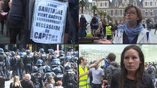 Rekord-Beteiligung bei Protesten gegen Corona-Regeln in Frankreich | AFP