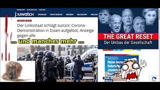 „Der Linksstaat schlägt zurück: Coronaemonstration in Essen aufgelöst, Anzeigenhagel, usw.!!!“ ...