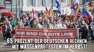 UNRUHEN und Massenproteste kommen im Herbst, glauben 65 Prozent der Deutschen! | Oliver Flesch