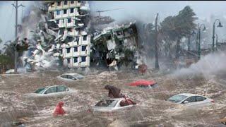 Dubai In Ruins || Storms, Floods and Landslides Destroy Buildings and Vehicles