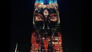 Bizarre Images of "Satan" Appear on Empire State Building