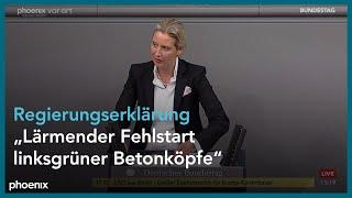 Alice Weidel (AfD) zur Regierungserklärung von Bundeskanzler Olaf Scholz am 15.12.21