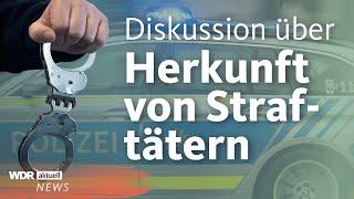 Mehr Tatverdächtige ohne deutschen Pass: Debatte zur Kriminalität in NRW | WDR Aktuelle Stunde