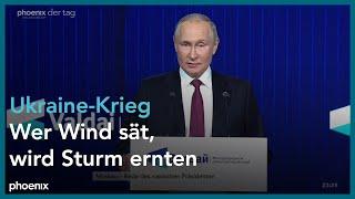 Rede von Wladimir Putin beim jährlichen Treffen des "Waldai-Klubs" am 27.10.22