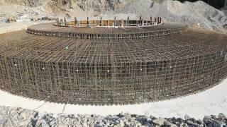 Schwarzwald Windrad Eisen Bau Fundament
