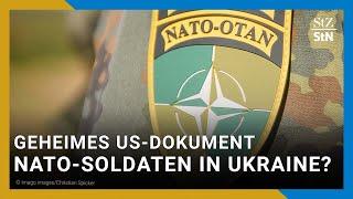 US-Geheimdokumente: Belegen sie den Einsatz von NATO-Soldaten in der Ukraine?