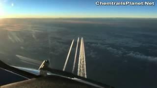 Pilot Films 3 Chemtrails Tankers air to air