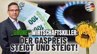 „Grüne“ Wirtschaftskiller: Der Gaspreis steigt und steigt! | Ein Kommentar von Gerald Grosz
