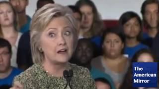 What was wrong with Hillary Clinton's eyes during Philly speech?