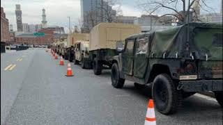 Military On The Move In Maryland