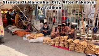 Kandahar City Afghanistan walk August 17 2021