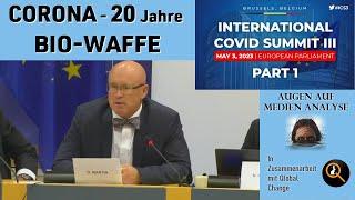 Ein Angriff auf die menschliche Rasse (Dr. D. Martin @ International Covid Summit III EU Parlament)