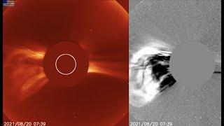 Sun Erupts Three Times, "They" Don't Care, Comet Atlas | S0 News Aug.20.2021