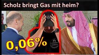 Scholz organisiert 0,06 % GAS ...!!