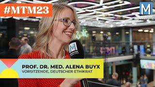 Prof  Dr  med  Alena Buyx über Ethik und KI | #MTM23