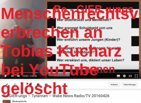 Tobias Kucharz wird von der Polizei getreten! Kinderklau in Kaiserslautern