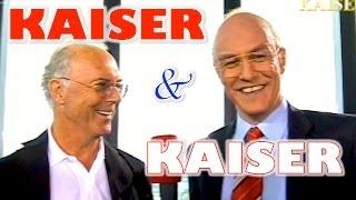 (RIP Kaiser Franz 78.)Beckenbauer trifft Beckenbauer