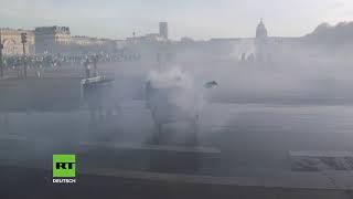 Paris: Wieder massiver Tränengas-Einsatz bei Gelbwesten-Protesten