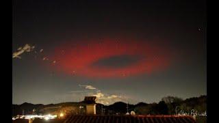 Rare HUGE EMP ring detected above earth!
