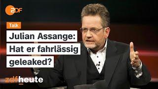 WikiLeaks: Debatte um Julian Assange und seine Leaks | Markus Lanz vom 14. März 2024