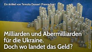 Milliarden und Abermilliarden für die Ukraine. Doch wo landet das Geld? | Teresita Dussart | NDS