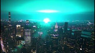 Strange lights in the sky appear all over the world, a harbinger of an alien invasion?
