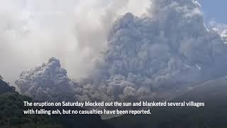 Indonesia’s Merapi volcano in new eruption