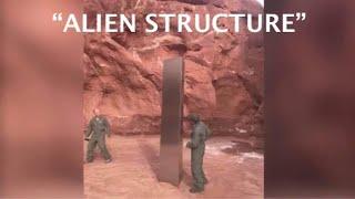 "Alien Structure" spotted from helicopter literally out in the middle of NOWHERE! Doesn't make sense