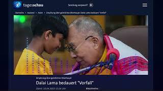 Nach Shitstorm: Dalai Lama bedauert Vorfall - Neue verstörende Bilder aufgetaucht.