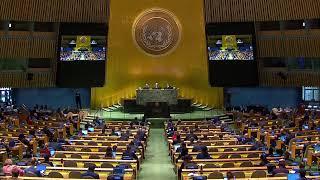UN Sec. General António Guterres Addresses U.N. General Assembly LIVE