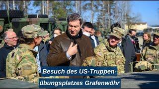 Lippenbekenntnisse eines Logenbruders - Besuch des US-Truppenübungsplatzes Grafenwöhr - Bayern