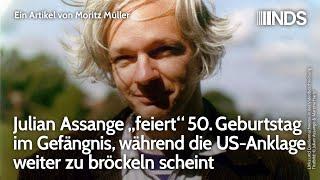 Julian Assange „feiert“ 50. Geburtstag im Gefängnis, während US-Anklage weiter zu bröckeln scheint