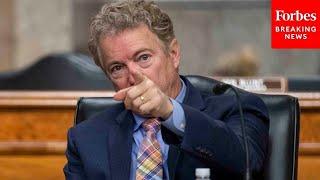 Rand Paul Says "Great Deal Of Evidence At Least Suggesting" COVID-19 Origins Stem From Wuhan Lab