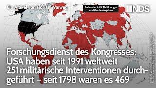 USA haben seit 1991 weltweit 251 militärische Interventionen durchgeführt – seit 1798 waren es 469