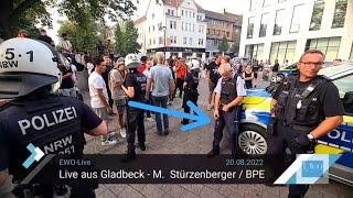 Zigarettenkippen wegwerfen kostet in Gladbeck 100 Euro -  Gilt das auch für Polizisten?